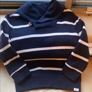 Darling Toddler Boy Baby GAP cowl Neck Sweater